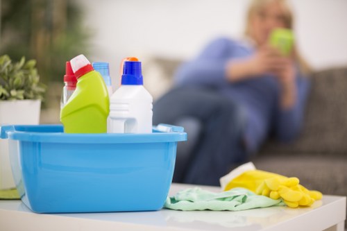 Professional cleaning for a Battersea office kitchen