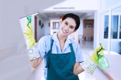 Specialist cleaning of oven racks and interior surfaces